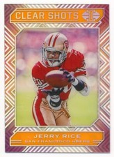 2020 Panini Illusions JERRY RICE Clear Shots Orange #20 *49ers* NRMT-MT++