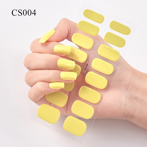 16 puntas pegatina para uñas hágalo usted mismo manicura envolturas completas para uñas calcomanía para uñas 3D papel mate 🙂 - Imagen 7 de 42