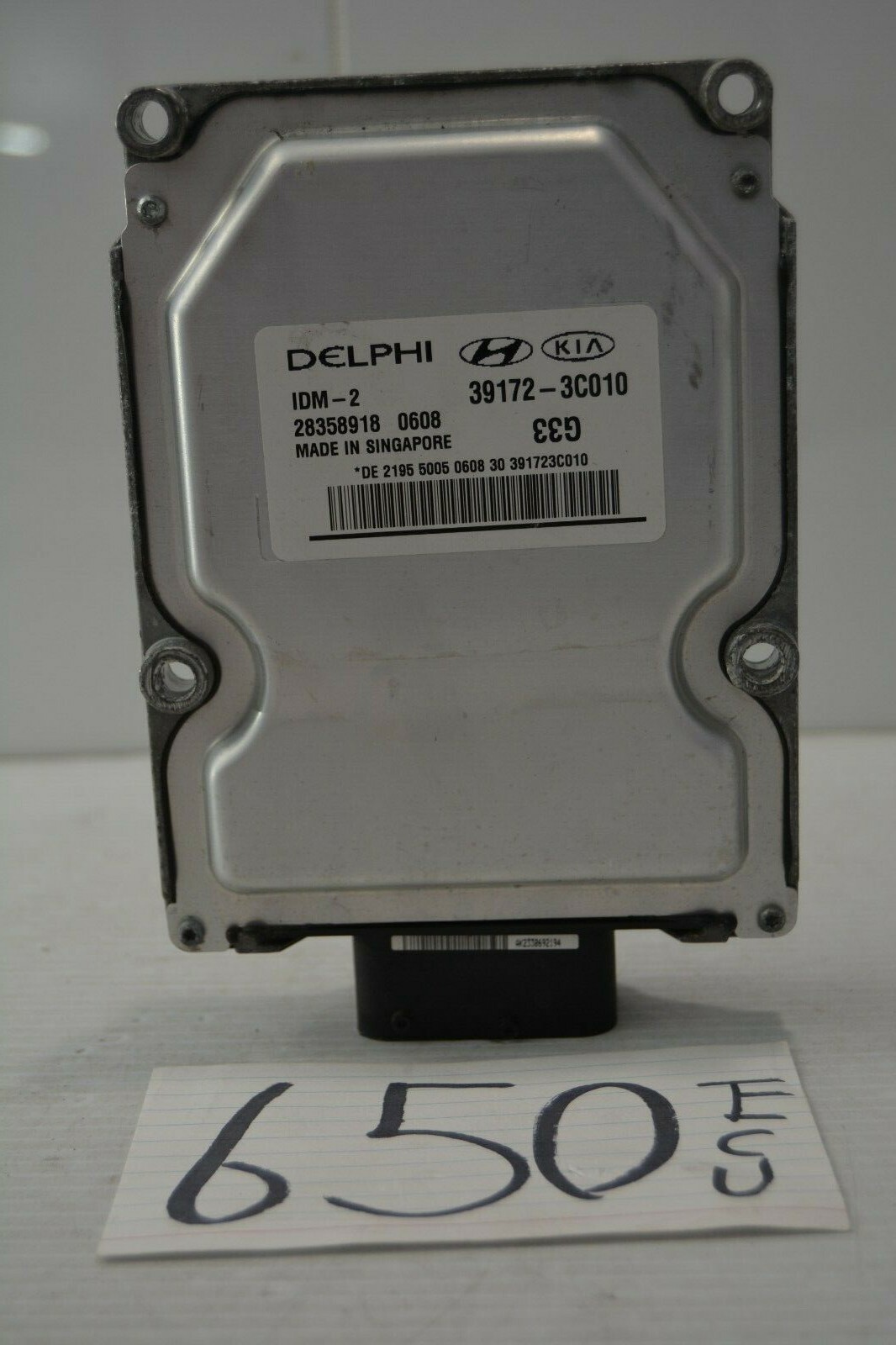12 13 14 15 Hyundai Azera #650 Engine Computer ECM ECU 39172-3C010