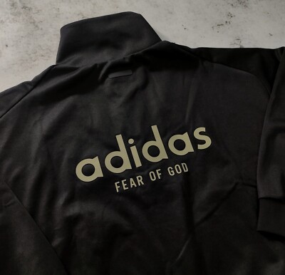 adidas x FEAR OF GOD ATHLETICS WOMENS TRACK JACKET FOG size L | eBay