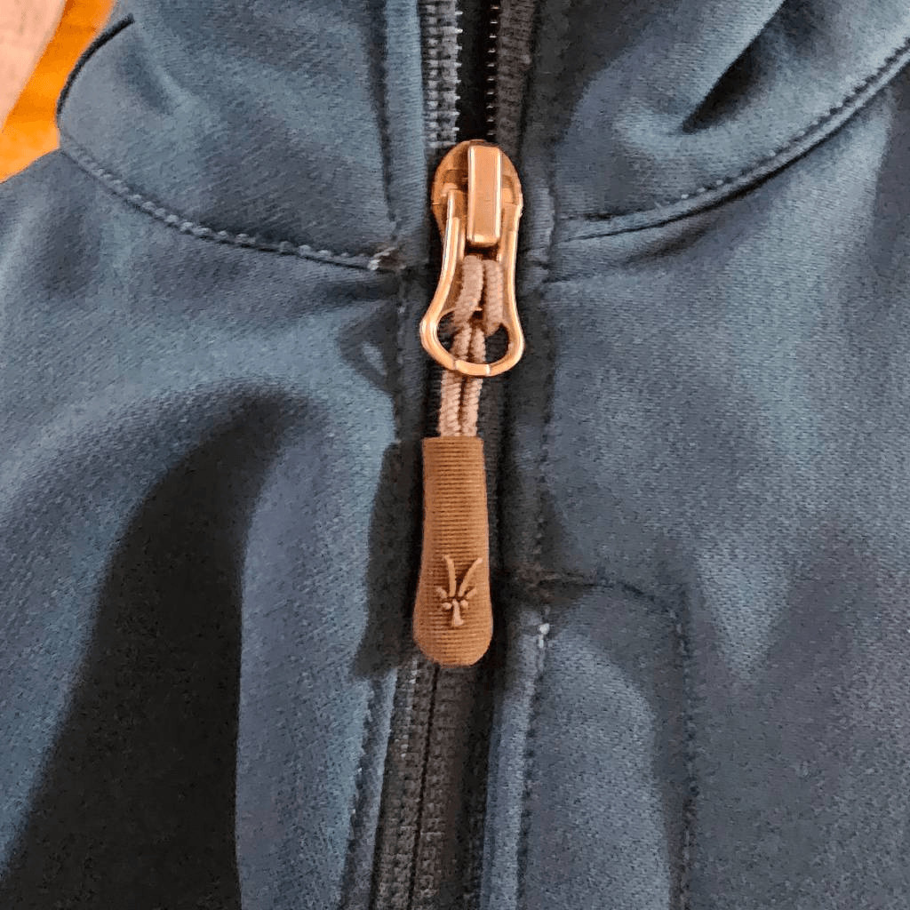 Ibex Sofshell Full Zip Jacket Peak Climawool Logo… - image 9