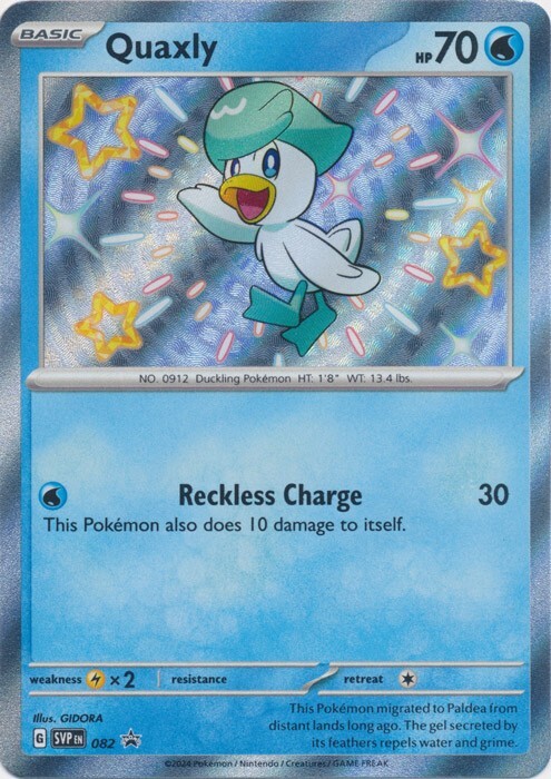 Quaxly -  82   Scarlet & Violet Promo Pokemon TCG