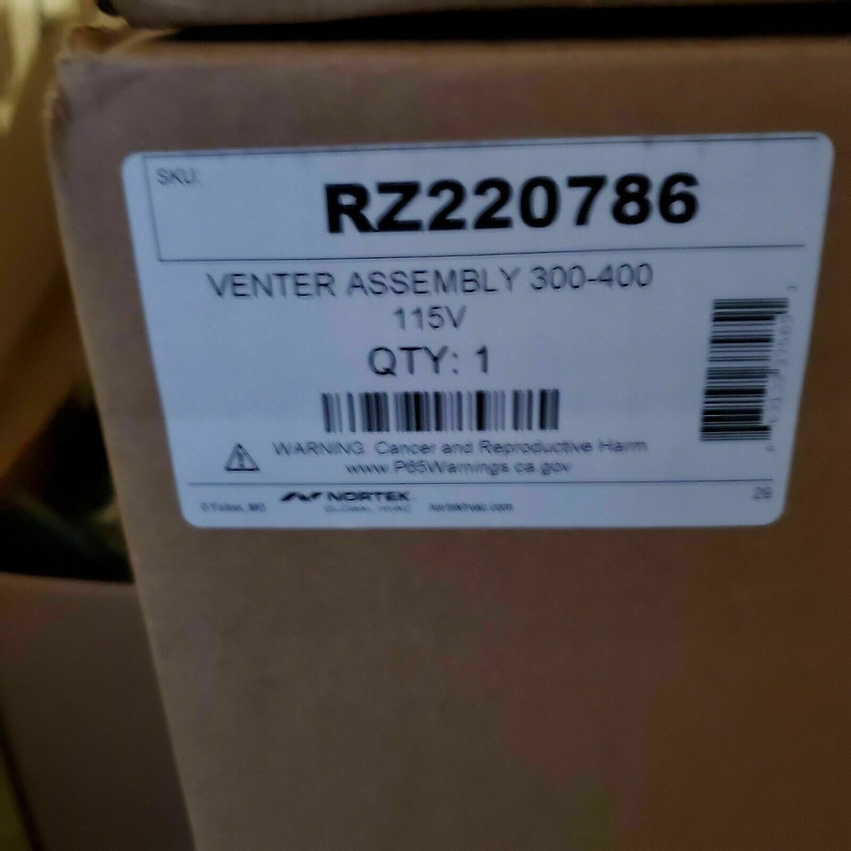 REZNOR # RZ220786 DRAFT INDUCER MOTOR ASSEMBLY #236159 | eBay