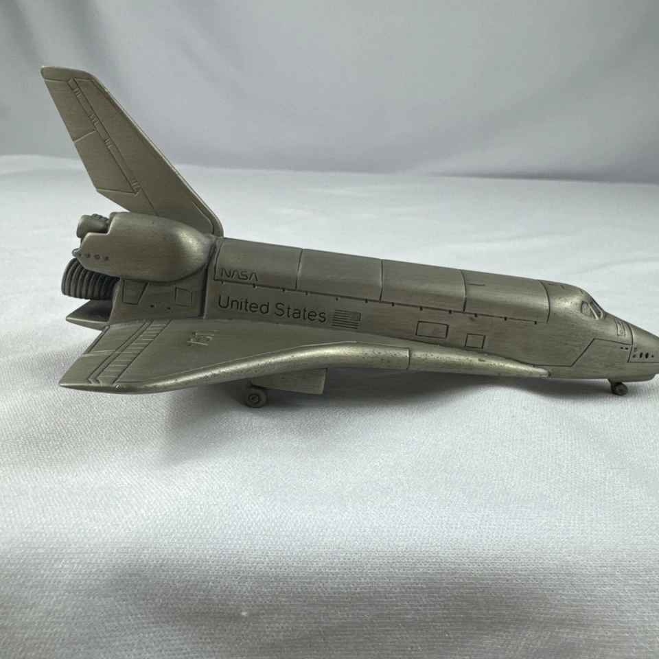 Grupo de 2 Transbordador Espacial Danbury Mint Peltre NASA 1:293 Concorde 1:306 Foto 2 de 4