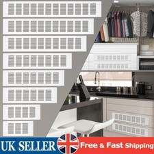 Aluminium Air Vent Grille / Cooker Cabinet Vent / Under Cupboard Heater Grilles