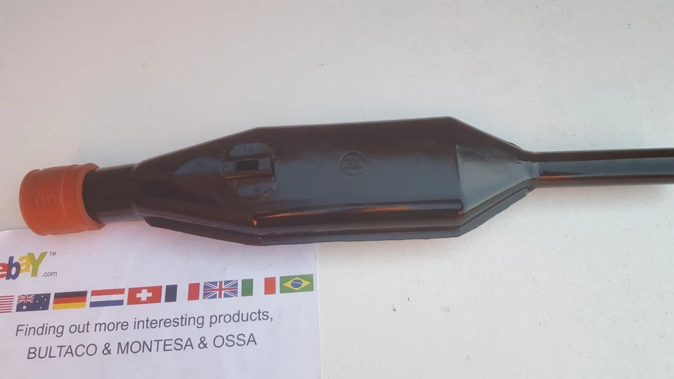 ESCAPE MONTESA COTA 247 EXHAUT SECCIÓN MEDIA NUEVO SILENCIADOR MONTESA COTA 247 SILENCIO Foto 4 de 4