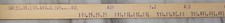 Rare 1955 NYSE Printed Paper Ticker Tape - One-Foot Section