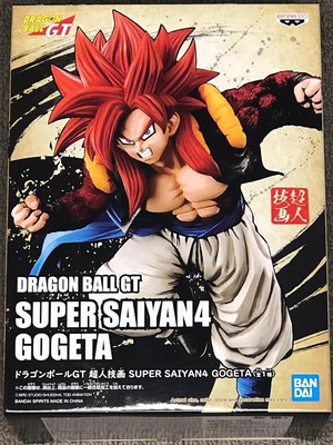 Dragon Ball GT - Gogeta Super Saiyan 4 Figura Originale Banpresto 20cm