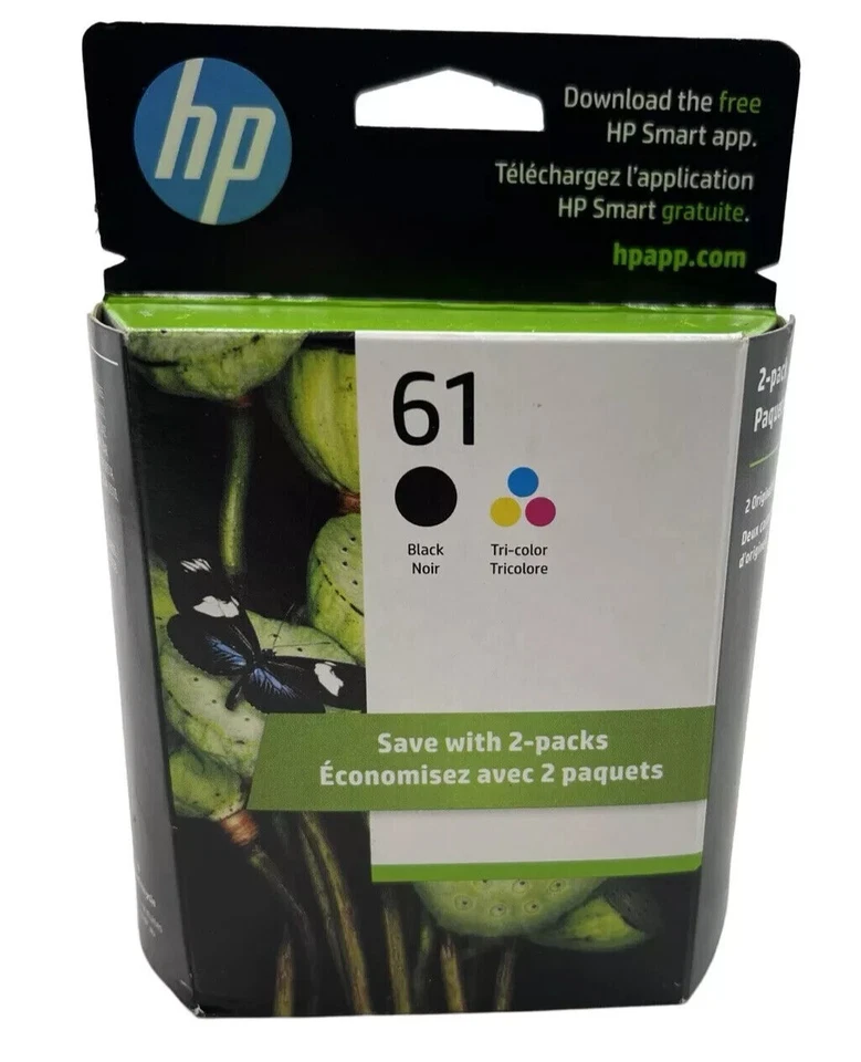 Genuine HP 61 Ink Cartridge Combo for HP4500 4635 HP 2548 2549 printers - Image 2 of 4