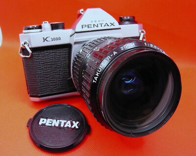 Pentax K1000 camera w/ Takumar 28-80 Macro zoom lens(better than