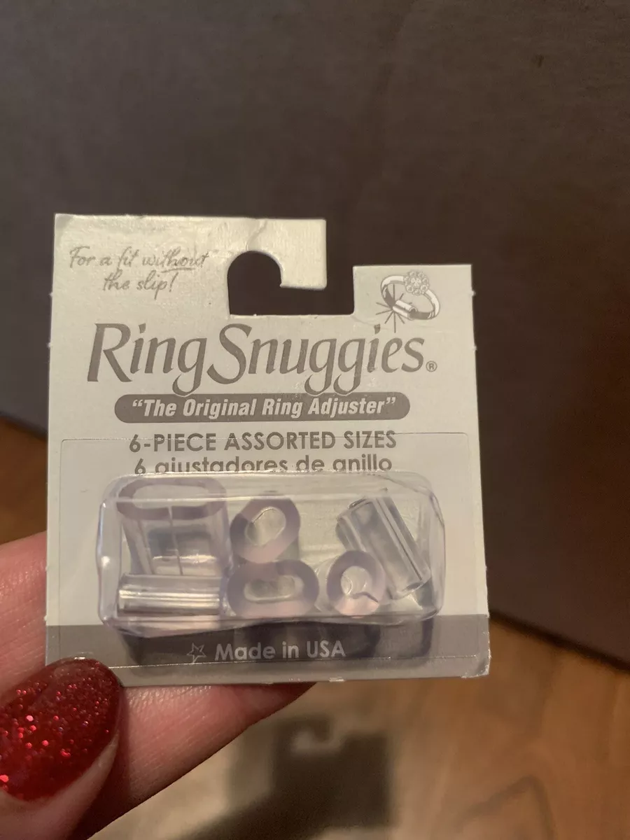 Ring Snuggies 6-Piece Assorted Sizes Made In USA The Original Ring Adjuster