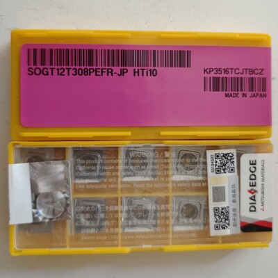 10pcs SOGT12T308PEFR-JP HTi10 MITSUBISHI CNC blade Carbide Inserts Original