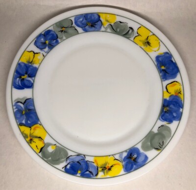 6 ASSIETTES PLATES Arcopal décor Roses rouges (lot 1 ) EUR 15,00 - FR