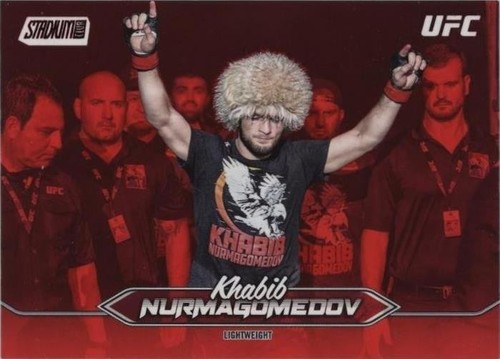 2025 Topps Stadium Club UFC Khabib Nurmagomedov Red Foil #4 Lightweight