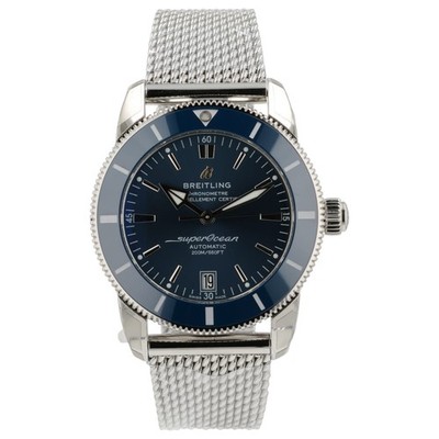 NEW 2026 Breitling Superocean Heritage II Blue Dial & Bezel 42mm Watch AB2010