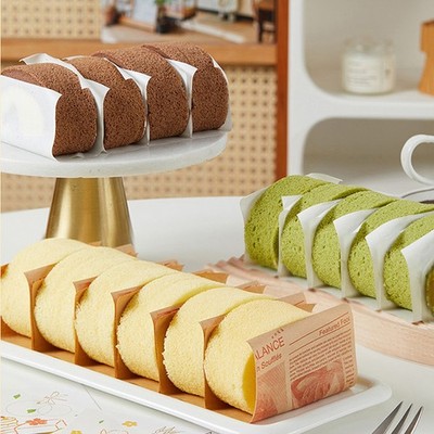 100PCS Cake Roll Separation Paper Hand-grabbed Paper Baking Oil -proof Paper