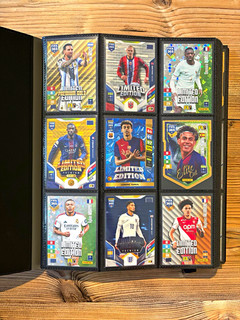 Panini / Topps Karten Sammlung Messi Ronaldo Lamine Yamal uvm… 296 Karten