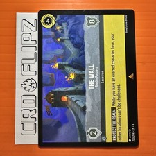 The Wall Border Fortress NM-MINT Disney Lorcana TCG non holo 203/204 EN4
