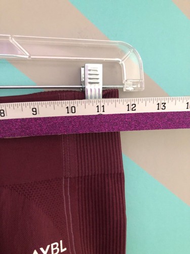 AYBL Damen Reflex Seamless Leggings Burgundy Red High Waist Workout Gym M - Bild 11 von 13