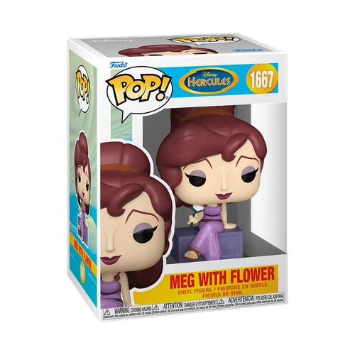 Funko Pop! Disney Hercules Meg w/Flower Vinyl Figure #1667