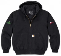Carhartt ProFab Black Duck Active Jacket XL Tall Loose Fit Hooded Work Coat