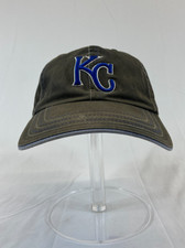 Kansas City Royals Baseball Cap Fitted Hat MLB Black The Franchise Outdoor Wear