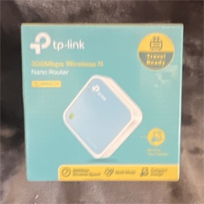 TP-LINK TL-WR802N 300Mbps Wireless N Nano Router, Range Extender, 1 LAN