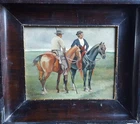 CUSACHS I CUSACHS Josep (1851-1908) Atrib Copy Spanish painter. Oil on panel.