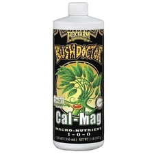 FoxFarm Bush Doctor Cal-Mag Organic Liquid Plant Supplement, 32oz (1 Bottle)