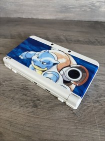 New Nintendo 3DS &ndash; Rare Blastoise Pok&eacute;mon Faceplates + Charger Works Great