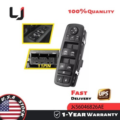 Master Electric Window Switch 56046826AC For Ram 1500 Classic 19-22 Journey  