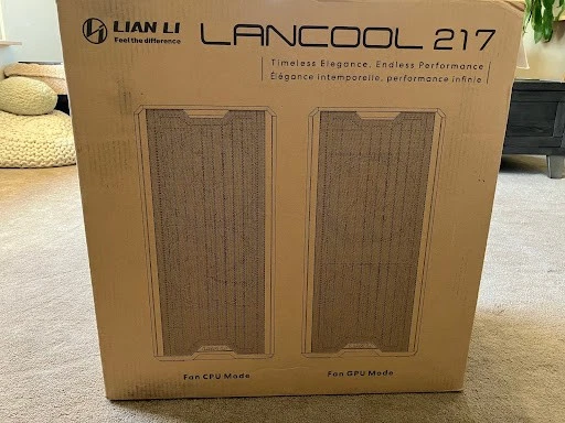 LIAN LI LANCOOL 217 WHITE PC Computer Mid Tower Case - Image 3 of 4