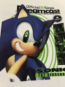 Vintage Sonic The Hedgehog Y2K Dreamcast Streetwear Shirt