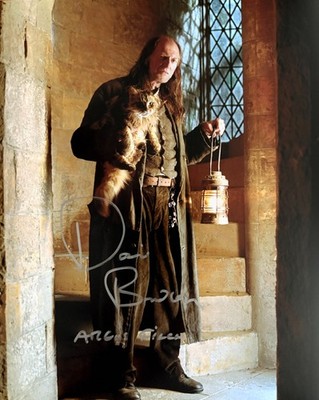 Harry Potter David Bradley Argus Filtch Autogramm 8x10 Foto ORIGINAL signed