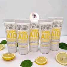 5 Naturally Serious Lemon-Aid Makeup-Removing Cleansing Gel .25oz Travel Mini Sz