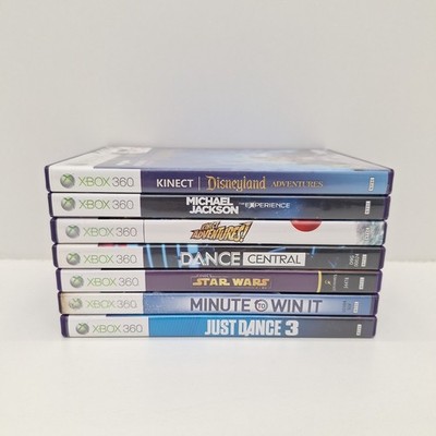 Xbox 360 Game Bundle 7 Kinect Games Lot
