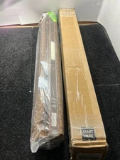 CHICOLOGY 34" W X 64" H Bamboo Blinds Roman Shade for Windows Moose