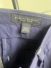 Banana Republic Dress Chino Pants Navy Blue Flat Front 100% Cotton  38 Short — photo 7