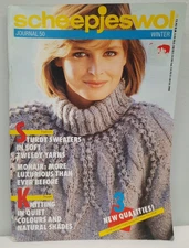 VTG Scheepjeswol Journal 50 ~ Winter ~ 53 Knitting Patterns Men & Women