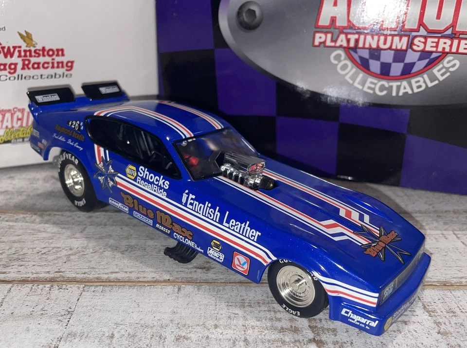 Coche divertido Raymond Beadle Bluemax 1979 Plymouth Arrow escala 1:24 Foto 4 de 4