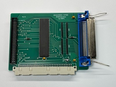 Akai S1000 S1100 SCSI Interface Karte Card