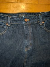 Talbots Women's Dark Wash Curvy Straight Leg Jeans Size 8