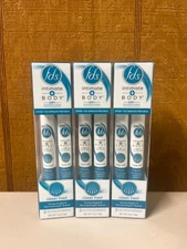 3 Packs FDS Intimate + Body Dry Deodorant Spray On The Go Shower Fresh .5 Oz.