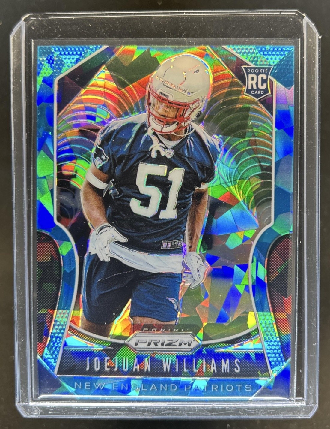 Joejuan Williams Panini Prizm #398 Blue Ice