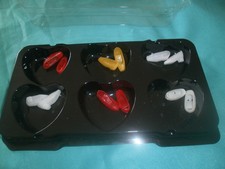 Vintage Barbie Francie & Co. 6 Paar Schuhe zierliche Pumps Hongkong 1960er Jahre