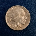 1913 Type 1 Buffalo Nickel, AU Condition, First Year Slider Five Cents D277