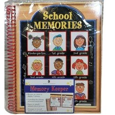 School Memories Memory Keeper Book Keepsake Photo Album Pictures New Seasons K-8