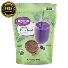 Great Value Organic Ground Flax Seed 32 oz