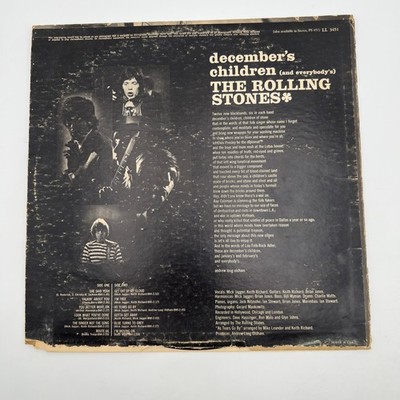 The Rolling Stones December's Children Mono LP VG London LL 3451