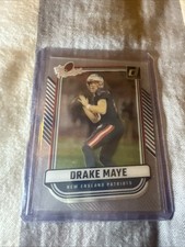2024 Panini Clearly Donruss - Clearly the Rookies Drake Maye #3 (RC)